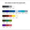 tank top color chart - Cult Of The Lamb Shop