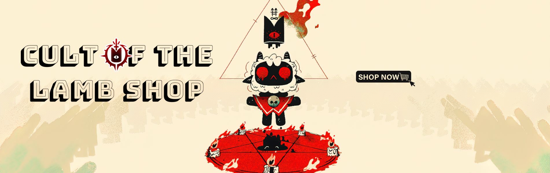 Cult Of The Lamb Shop Banner - Cult Of The Lamb Shop