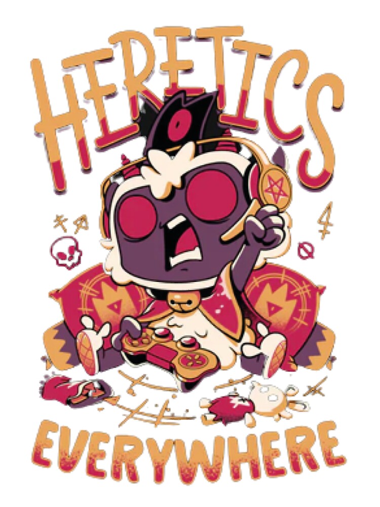 Cult Of The Lamb New Collection Throw Pillow - Image 2