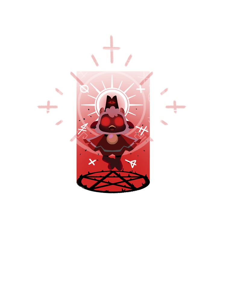 Cult Of The Lamb Vintage Throw Pillow - Image 2