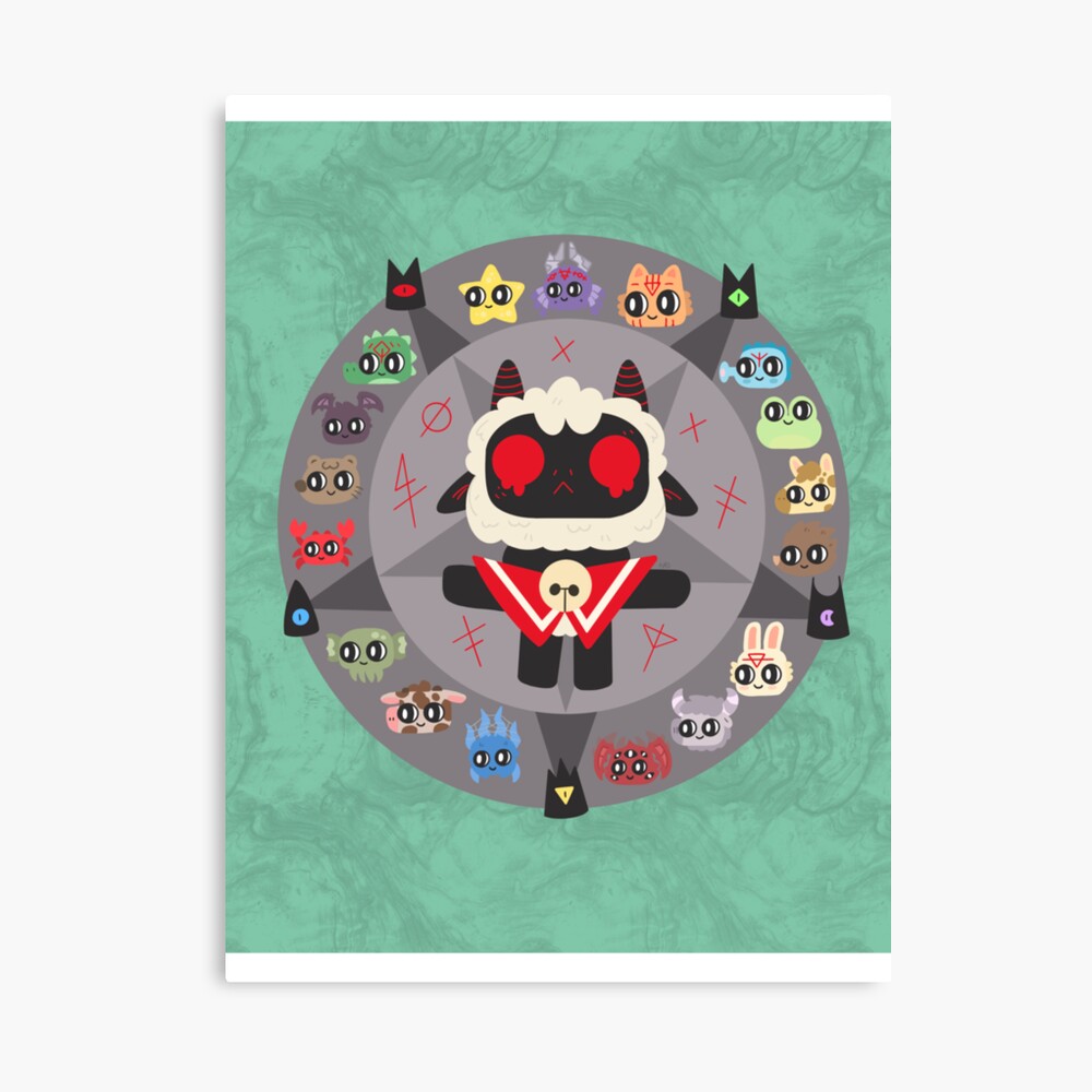 Cult Of The Lamb Summoning Circle Poster