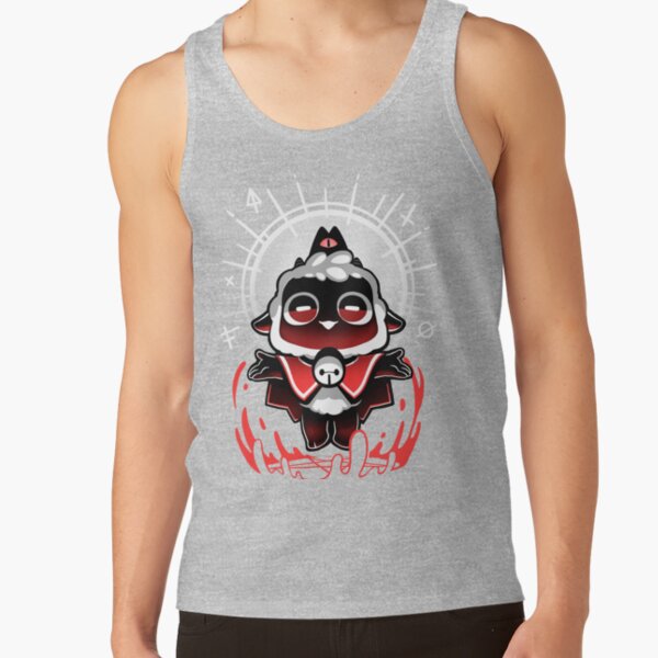 Join Cult Of The Lamb Cute Gamer Tank Top - Image 5