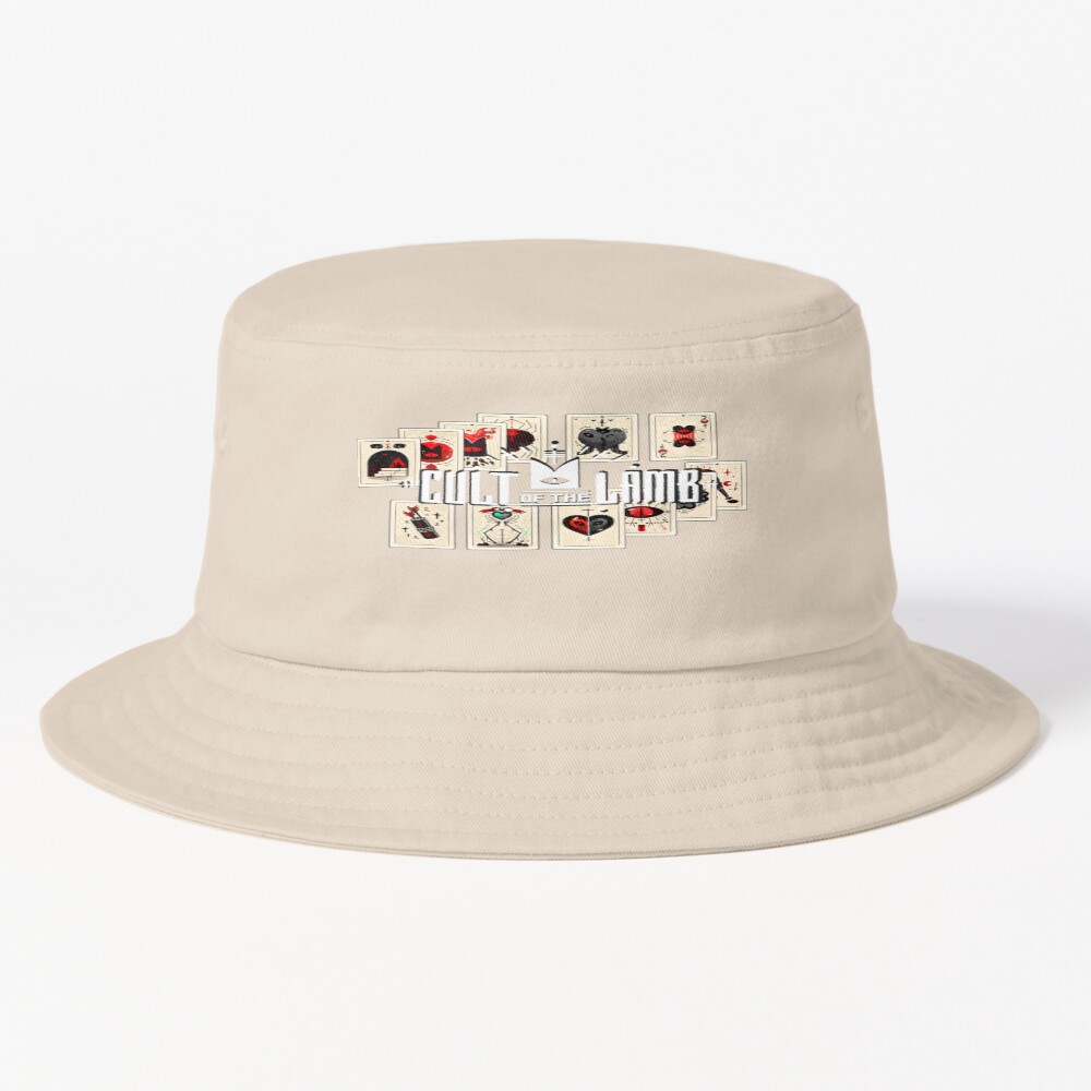 Cult The Lamb Tarot Classique Bucket Hat