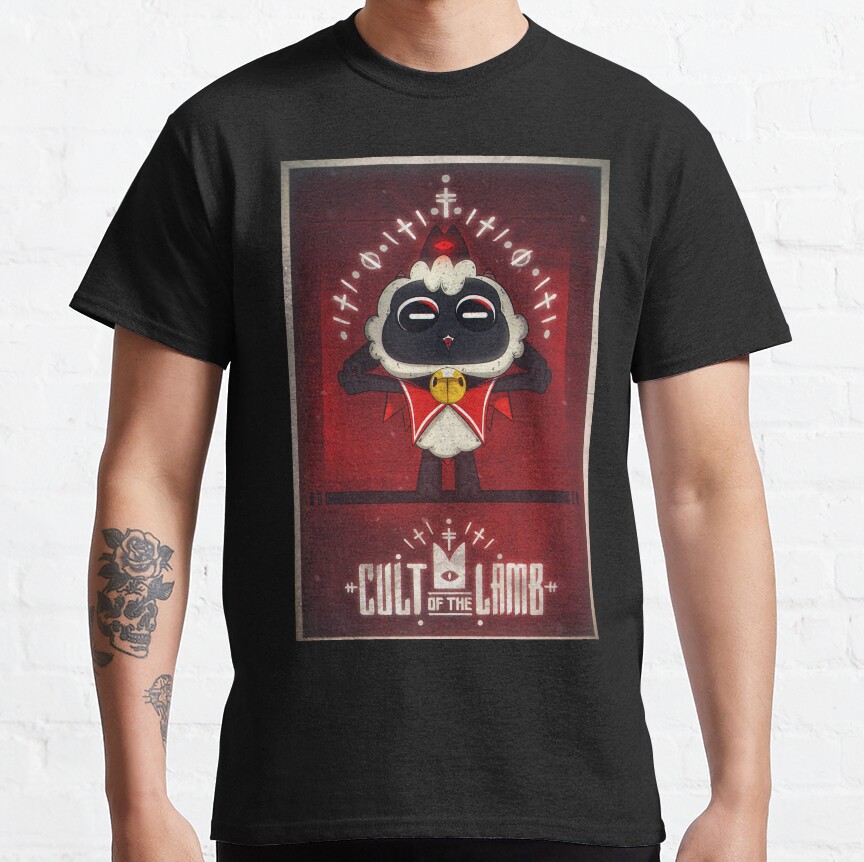 Praise Cult Of The Lamb T-shirt - Image 2