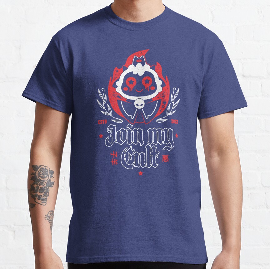 Join My Cult Of The Lamb Aesthetic T-shirt - Image 5
