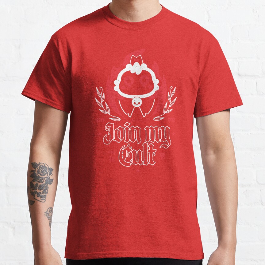 Join My Cult Of The Lamb Aesthetic T-shirt - Image 6