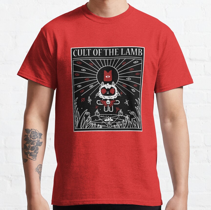 Cult Of The Lamb Hot New T-shirt - Image 6