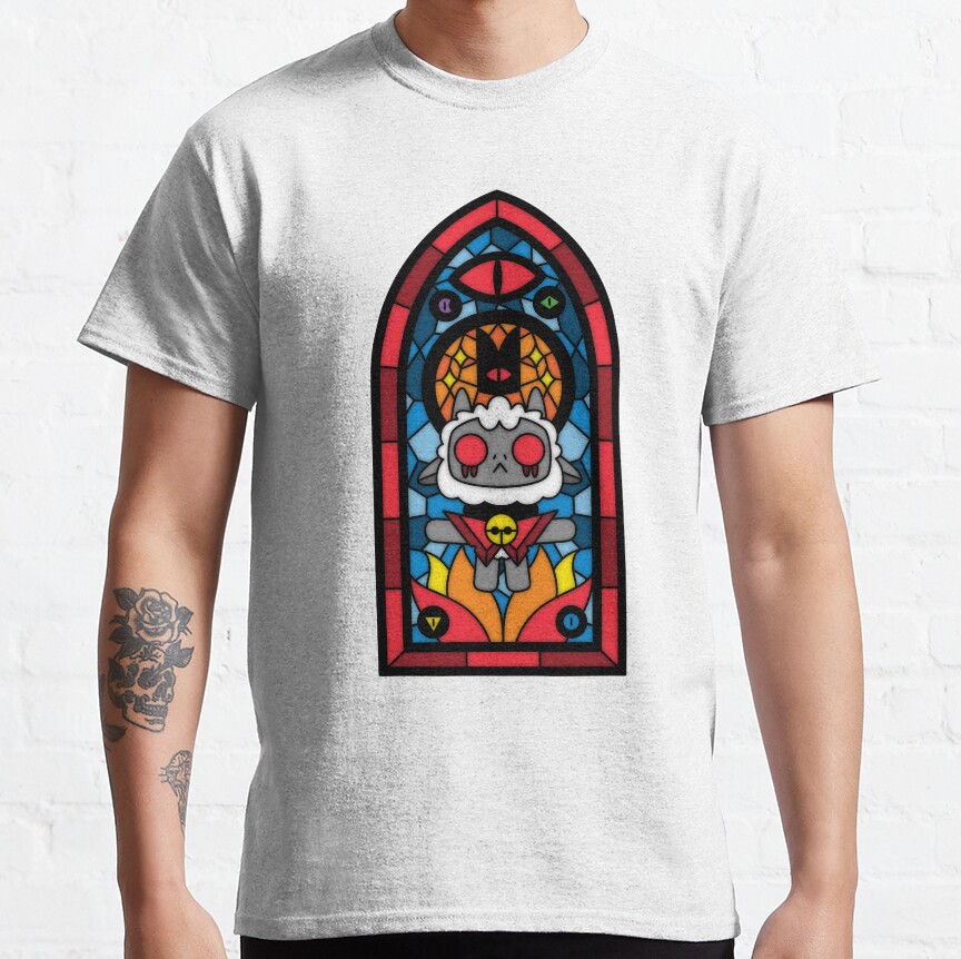 Cult Of The Lamb Glass T-shirt - Image 2