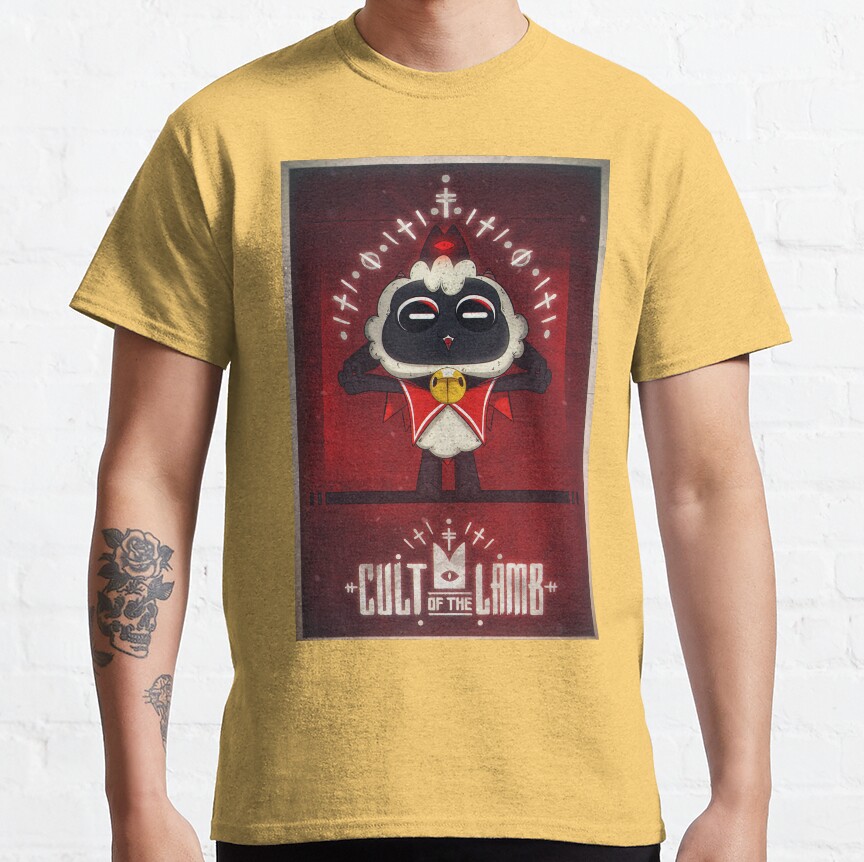 Praise Cult Of The Lamb T-shirt - Image 7