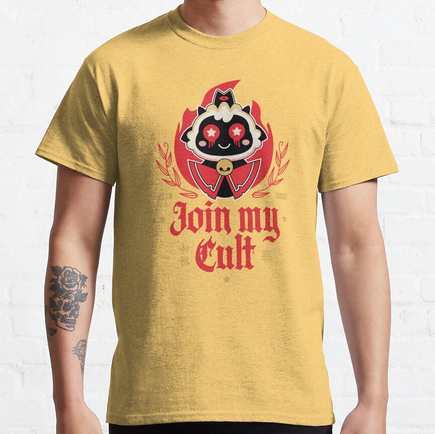 Cult Of The Lamb Emblem T-shirt - Image 7