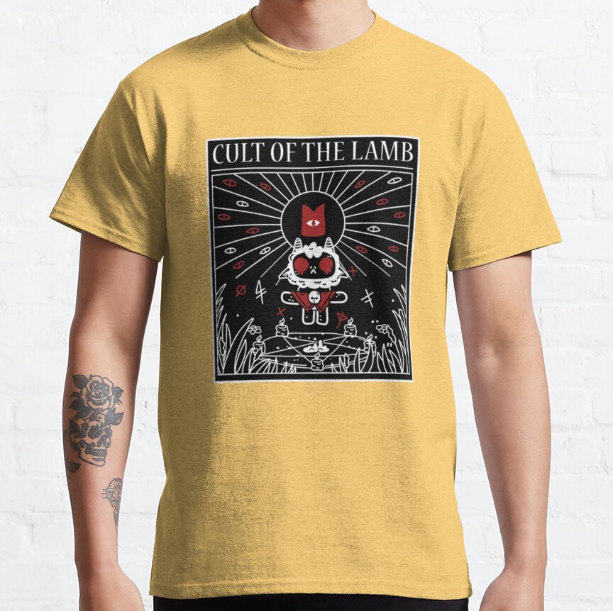 Cult Of The Lamb Hot New T-shirt - Image 7
