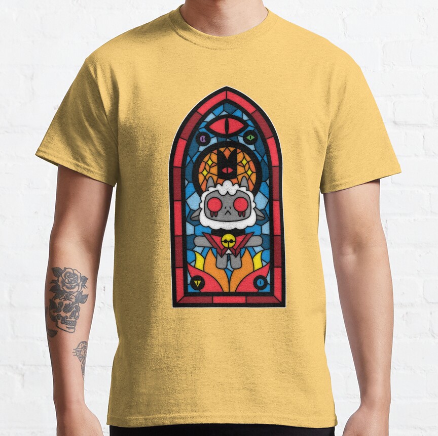 Cult Of The Lamb Glass T-shirt - Image 7