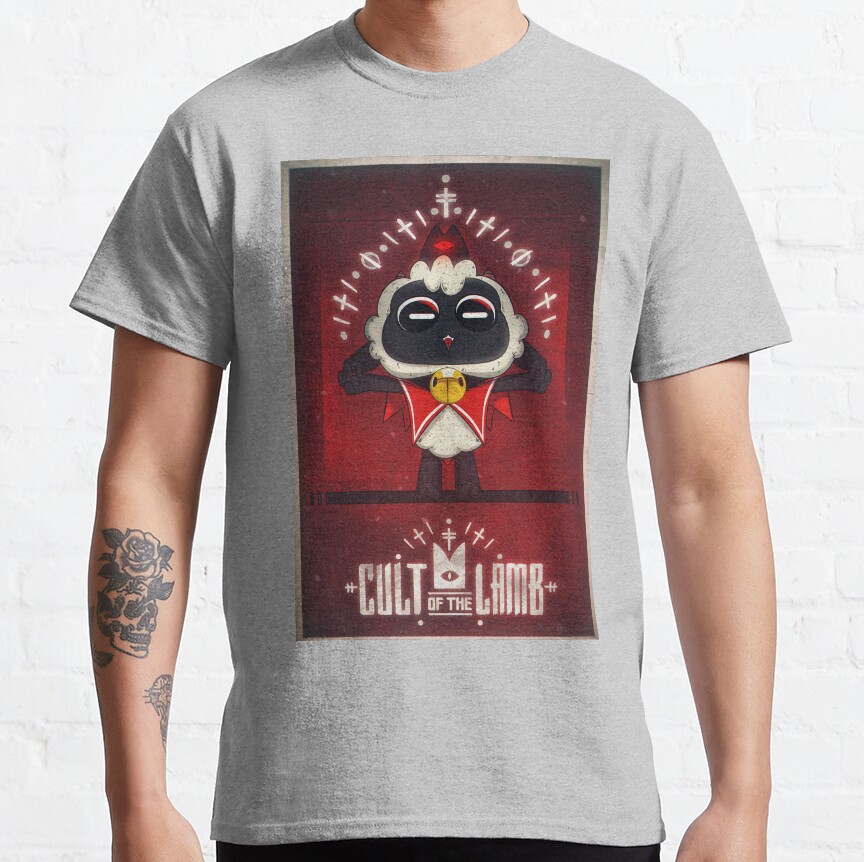 Praise Cult Of The Lamb T-shirt - Image 4