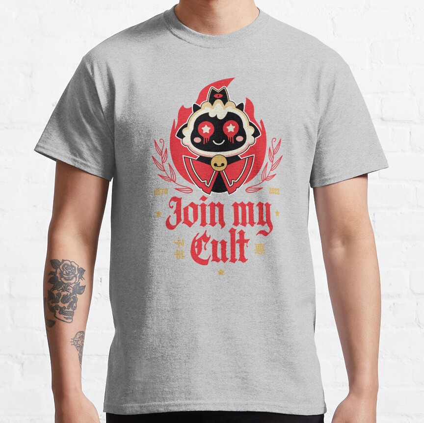 Cult Of The Lamb Emblem T-shirt - Image 5