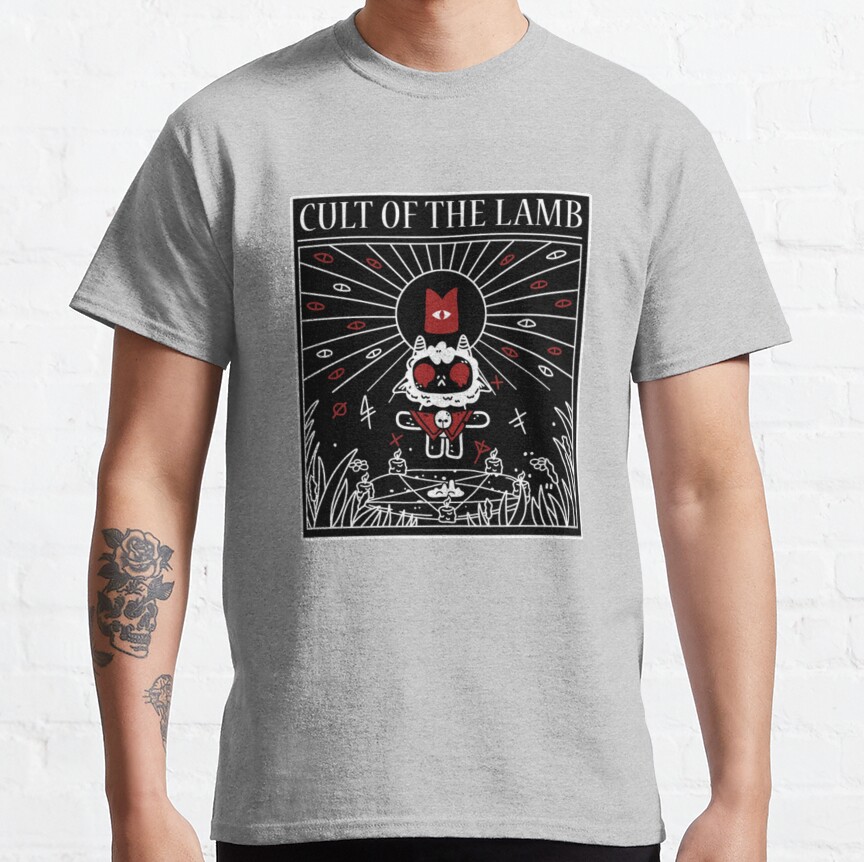 Cult Of The Lamb Hot New T-shirt - Image 4