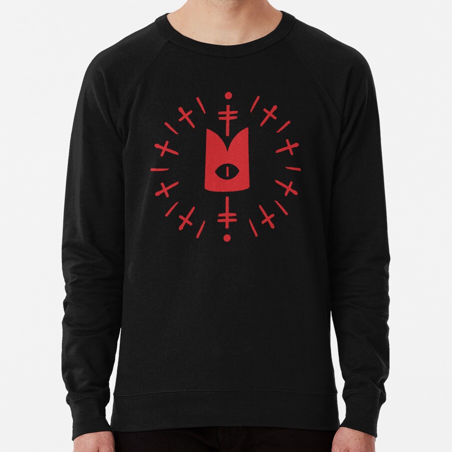 Cult Of The Lamb Eye Red Sweatshirt