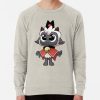 ssrcolightweight sweatshirtmensoatmeal heatherfrontsquare productx1000 bgf8f8f8 54 - Cult Of The Lamb Shop