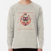 ssrcolightweight sweatshirtmensoatmeal heatherfrontsquare productx1000 bgf8f8f8 56 - Cult Of The Lamb Shop