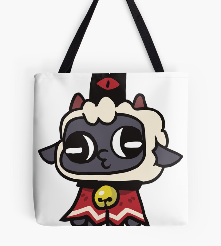 Cult Of The Lamb Derp Tote Bag