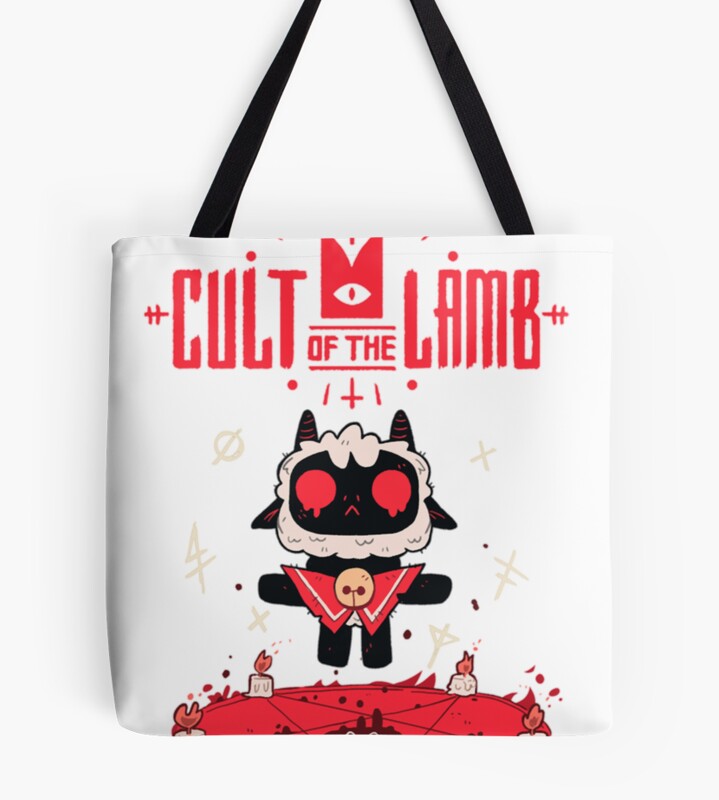 Cult Of The Lamb Trending Tote Bag
