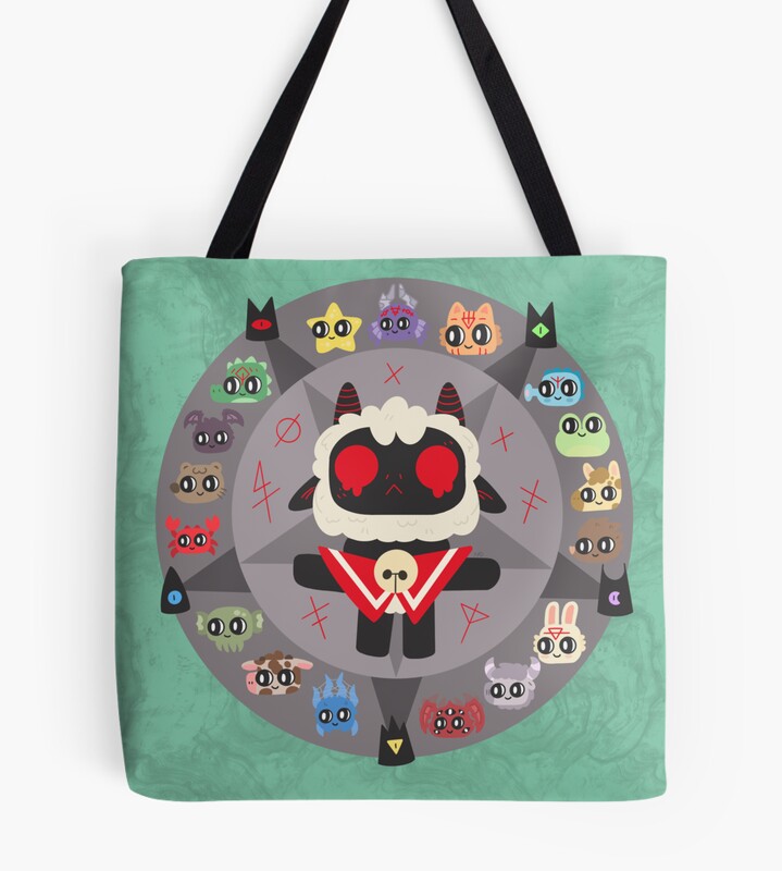 Cult Of The Lamb Summoning Circle Tote Bag