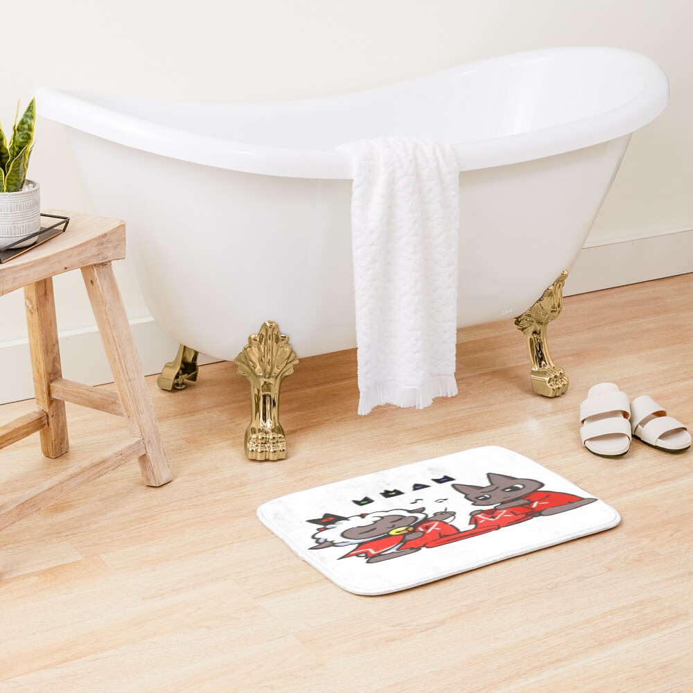 Cult Of The Lamb Design List Bath Mat - Image 2