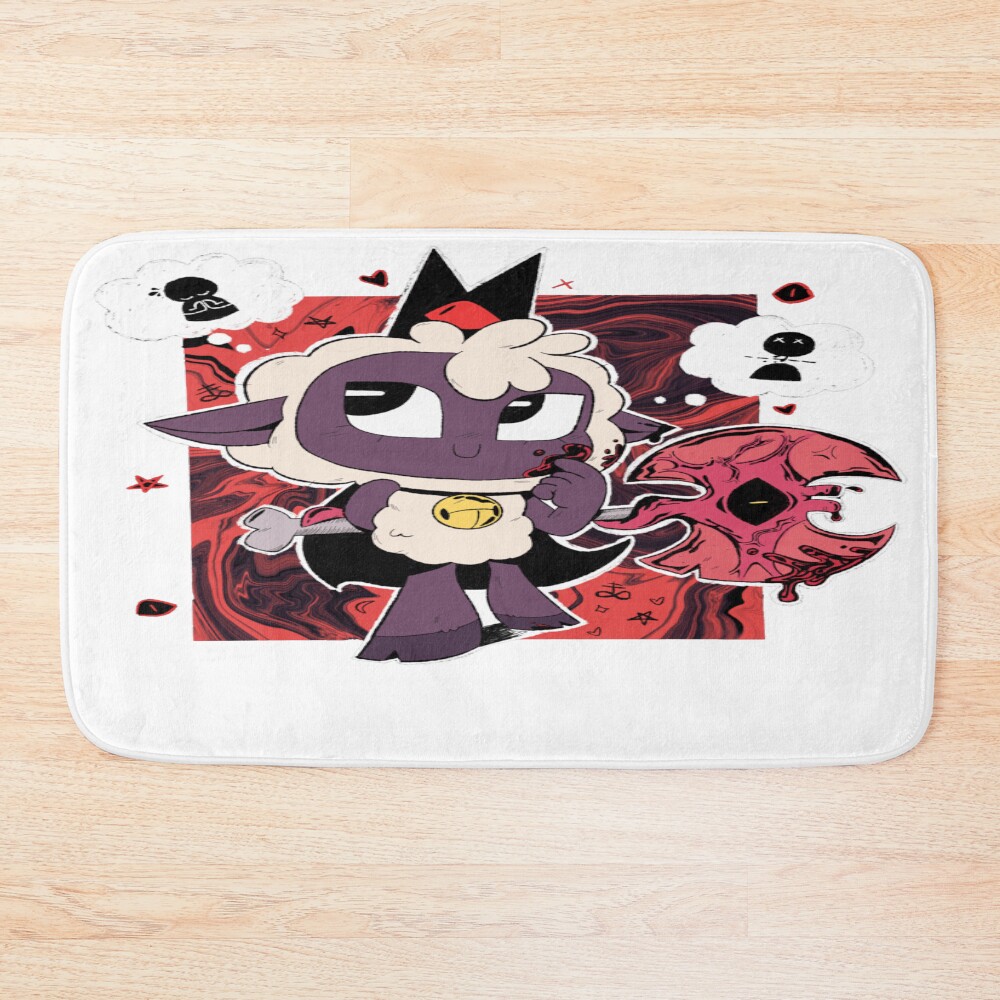 Cult Of The Lamb Top Design Bath Mat